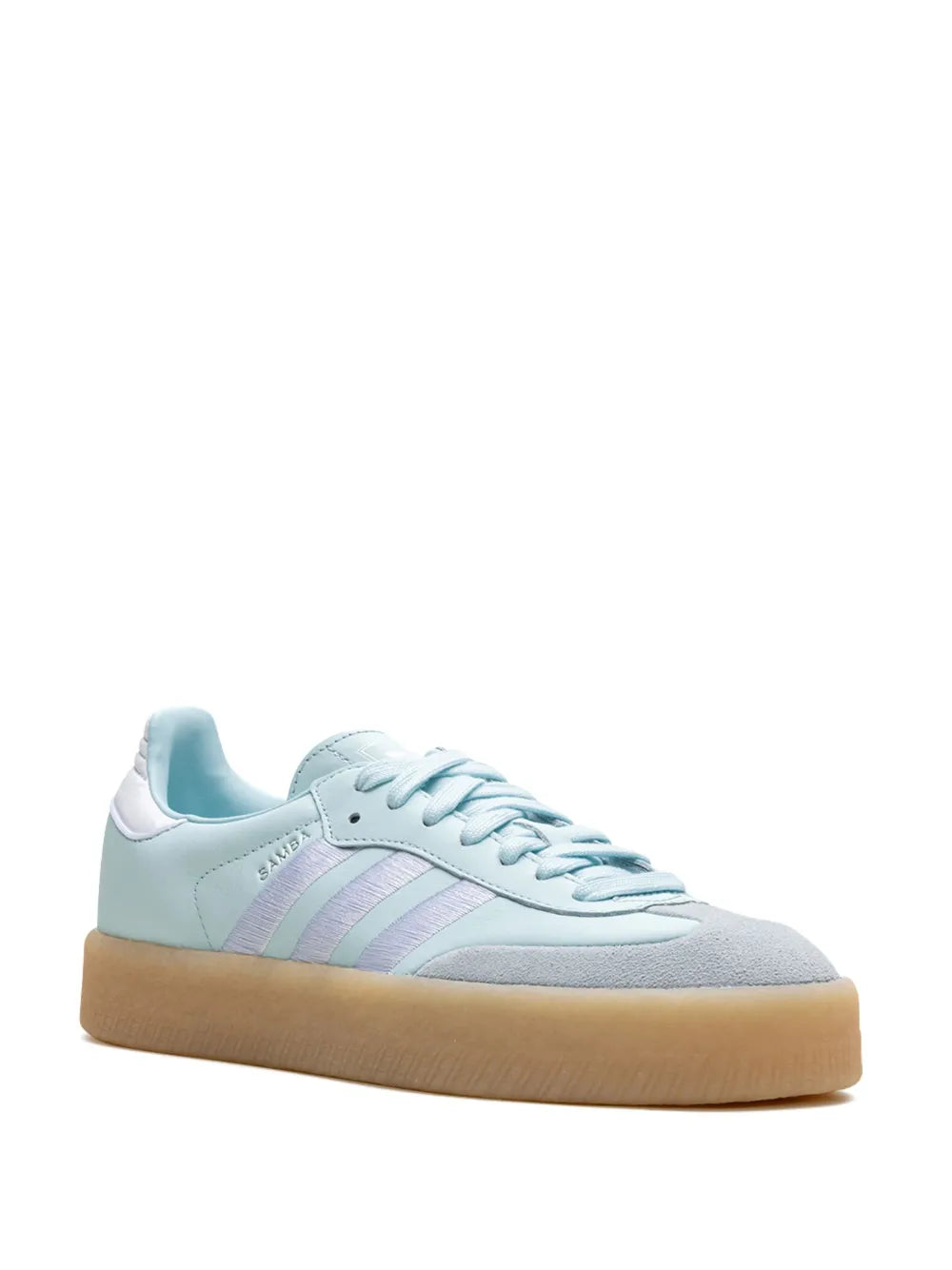 adidas Sambae "Almost Blue/Silver/Metallic/Gum" sneakers