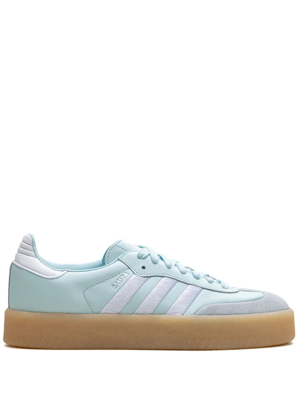 adidas Sambae "Almost Blue/Silver/Metallic/Gum" sneakers