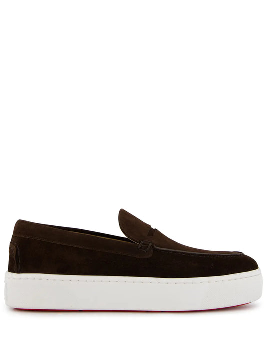 Christian Louboutin Paqueboat suede boat shoes