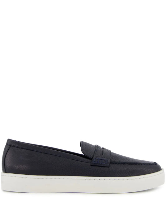 Manolo Blahnik Ellis leather loafers