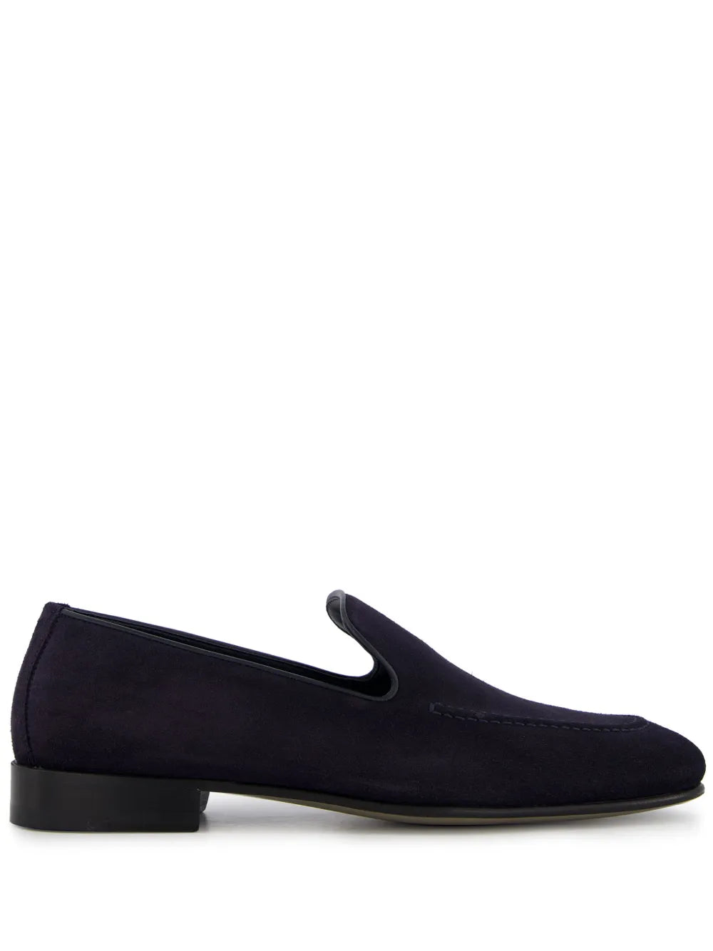 Manolo Blahnik Truro crosta suede loafers