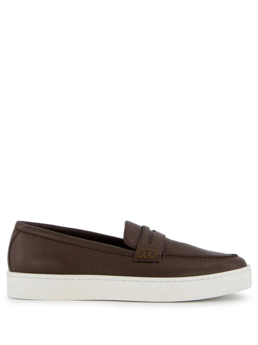 Manolo Blahnik Ellis leather loafers