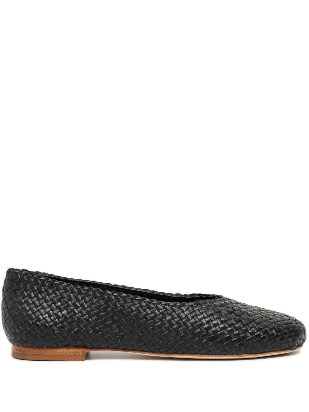 Sarah Chofakian William leather ballerina shoes