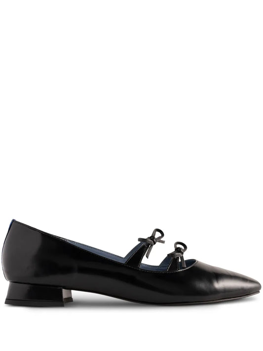 Blue Bird Shoes bow-embellished ballerina shoes