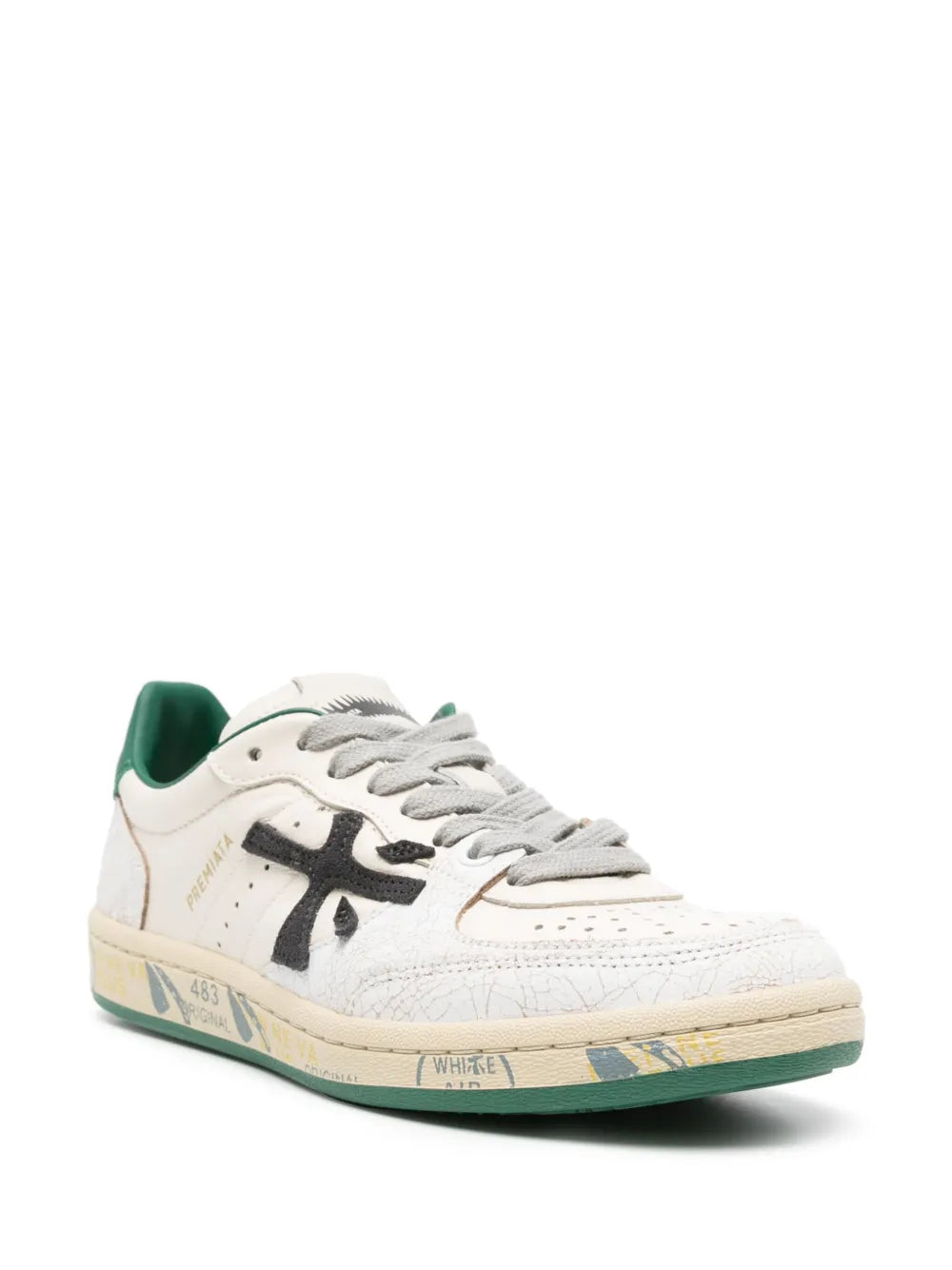 Premiata Bskt Clay 6778 leather sneakers