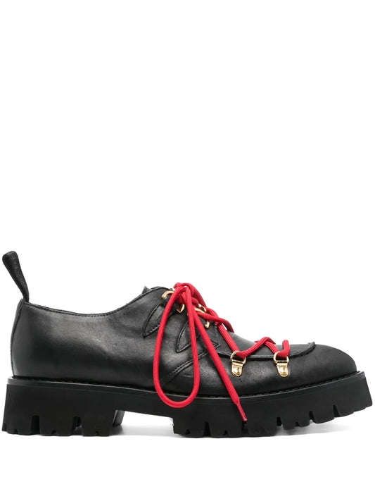 Moschino pointed-toe Derby shoes