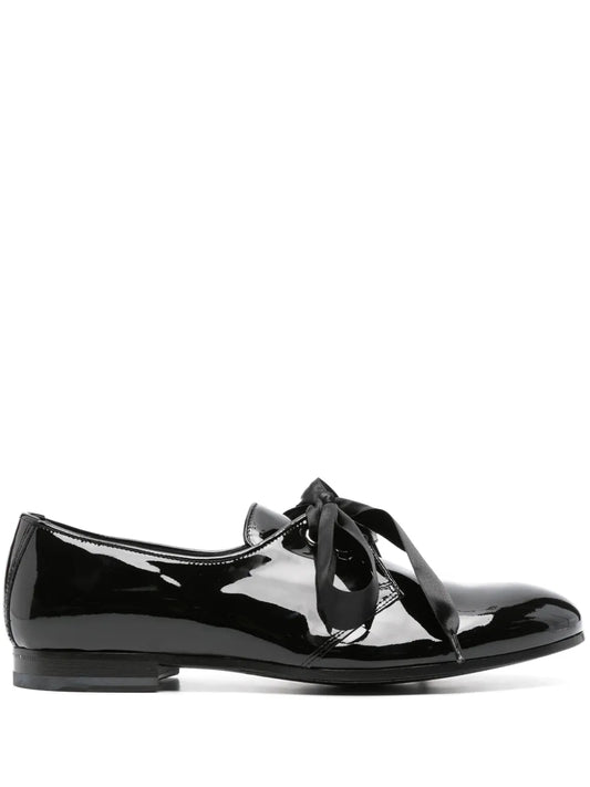 Moschino patent-leather lace-up shoes