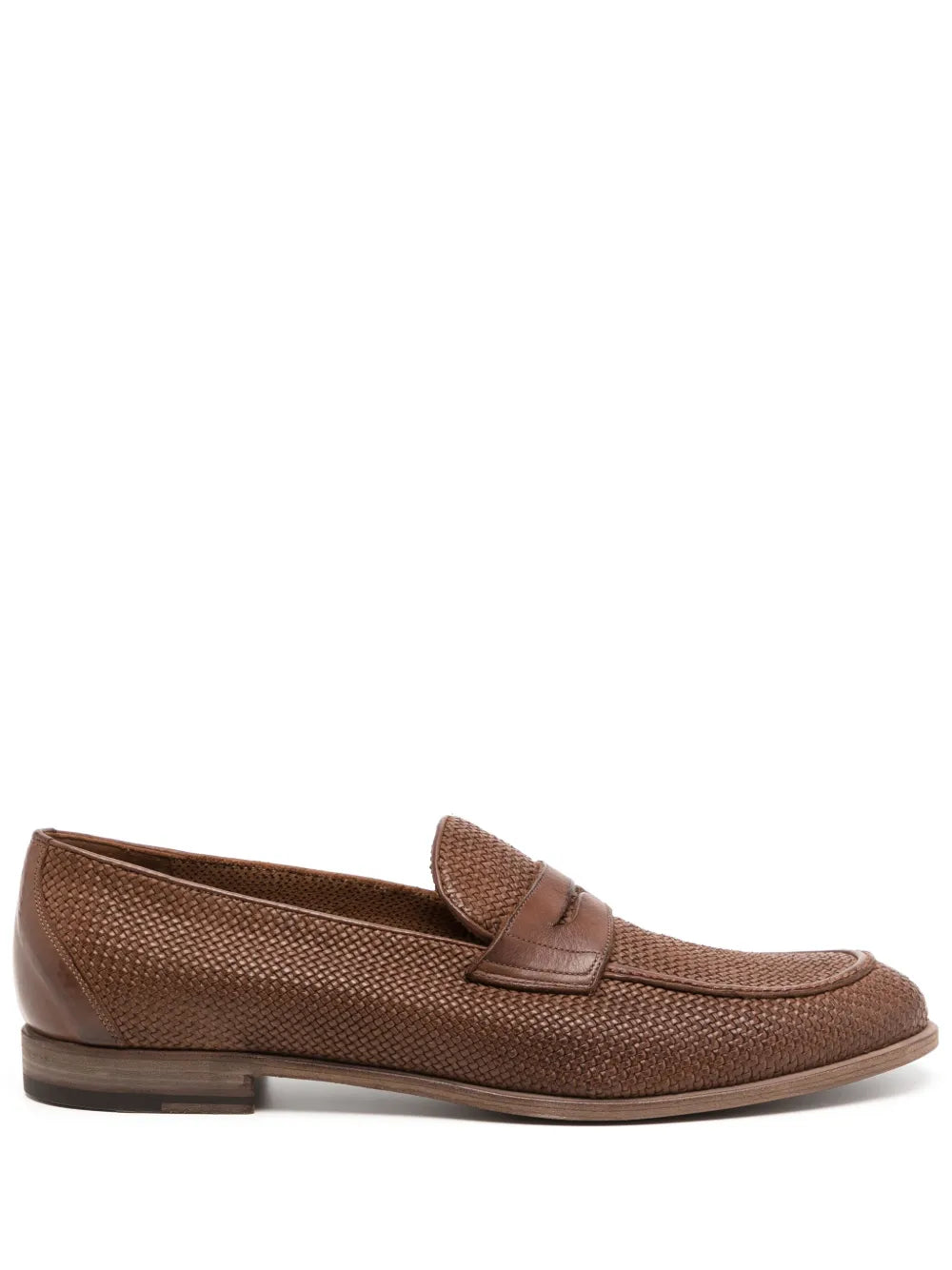 Fratelli Rossetti interwoven leather loafers