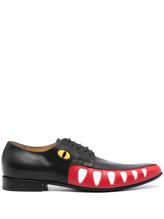 Walter Van Beirendonck Crocodile oxford shoes