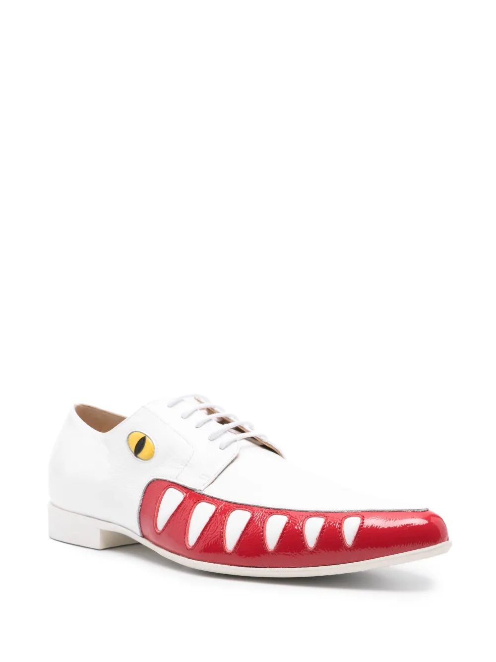 Walter Van Beirendonck Crocodile oxford shoes