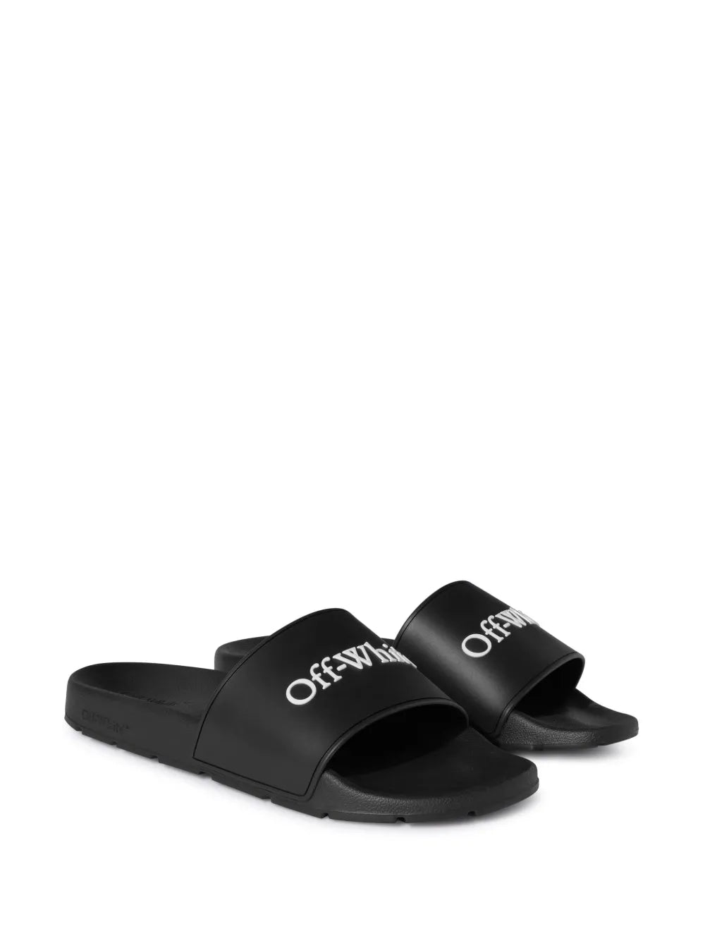 Off-White Bookish logo-print slides