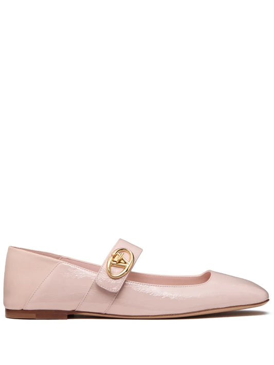 Valentino Garavani VLogo Locker Mary-Jane ballerina shoes 