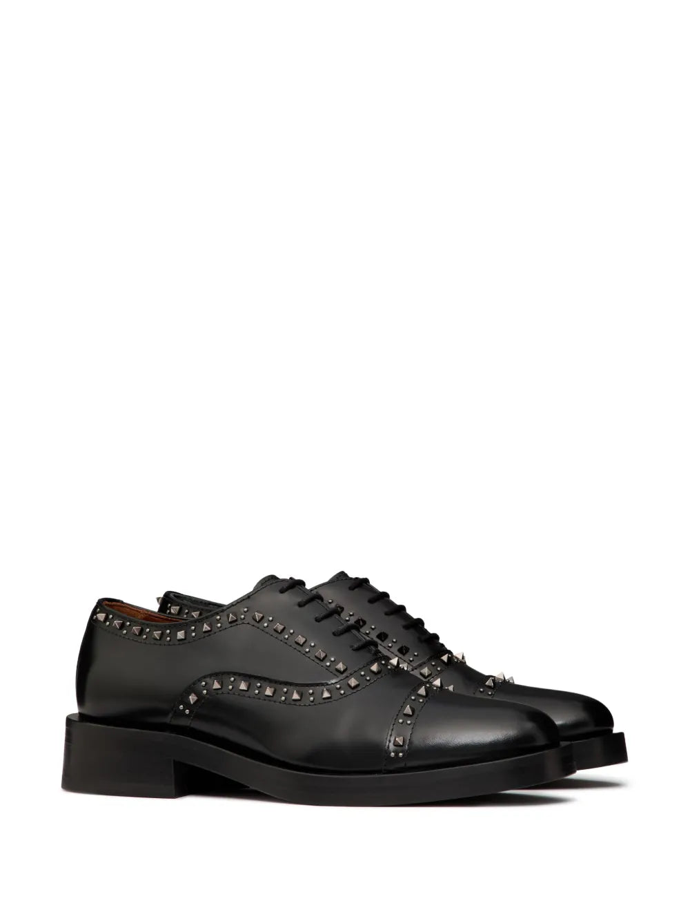 Valentino Garavani Rockstud leather brogues 