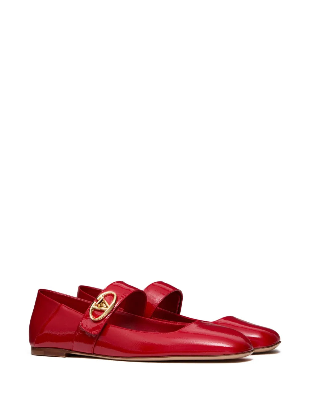 Valentino Garavani VLogo Locker Mary-Jane ballerina shoes