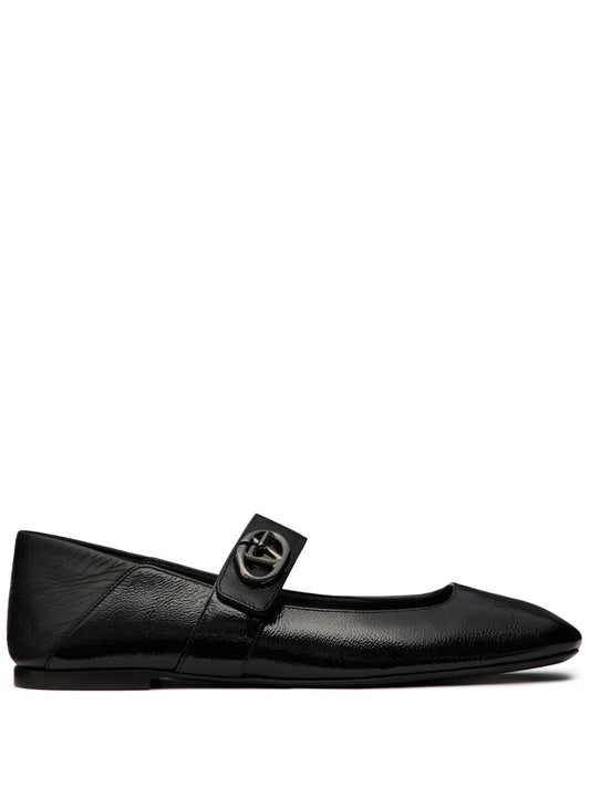Valentino Garavani VLogo Locker Mary-Jane ballerina shoes 