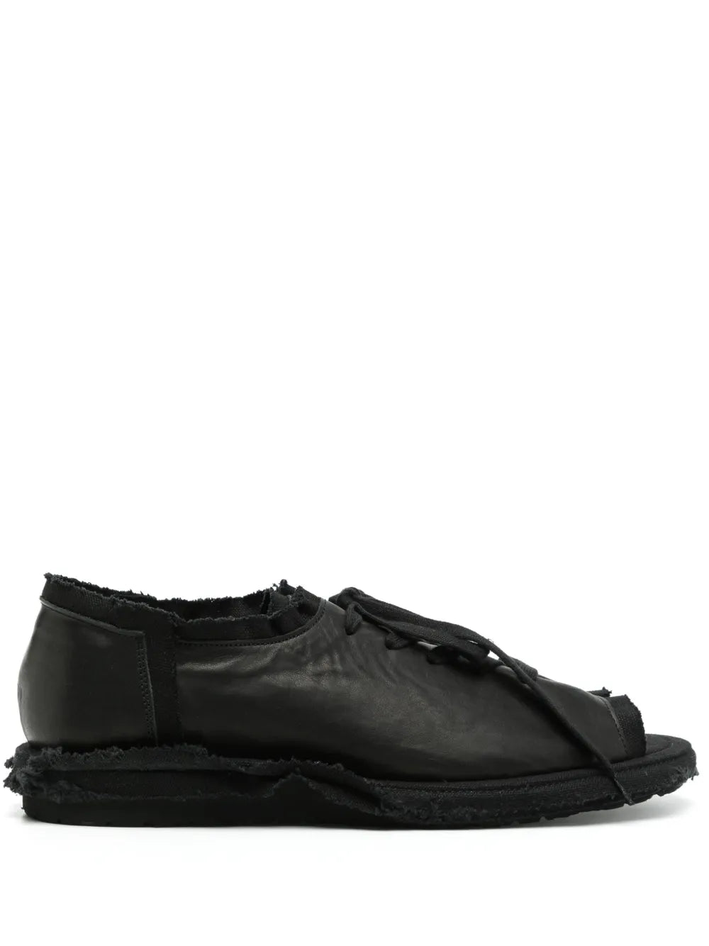 Yohji Yamamoto lace-up leather sandals