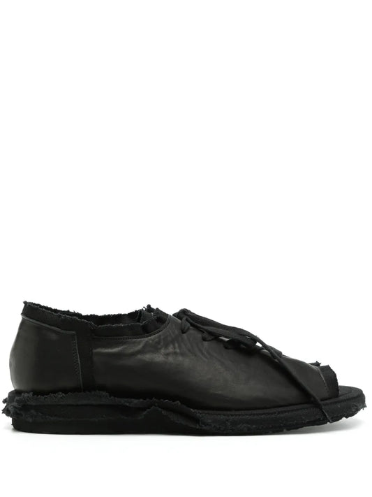 Yohji Yamamoto lace-up leather sandals