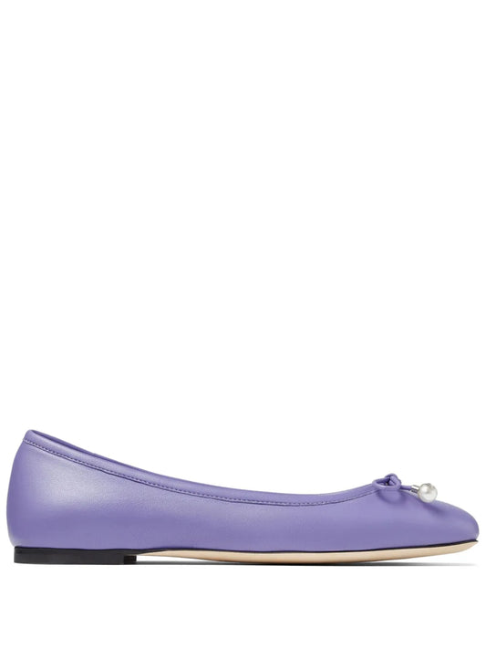 Jimmy Choo Elme bow ballerina shoes