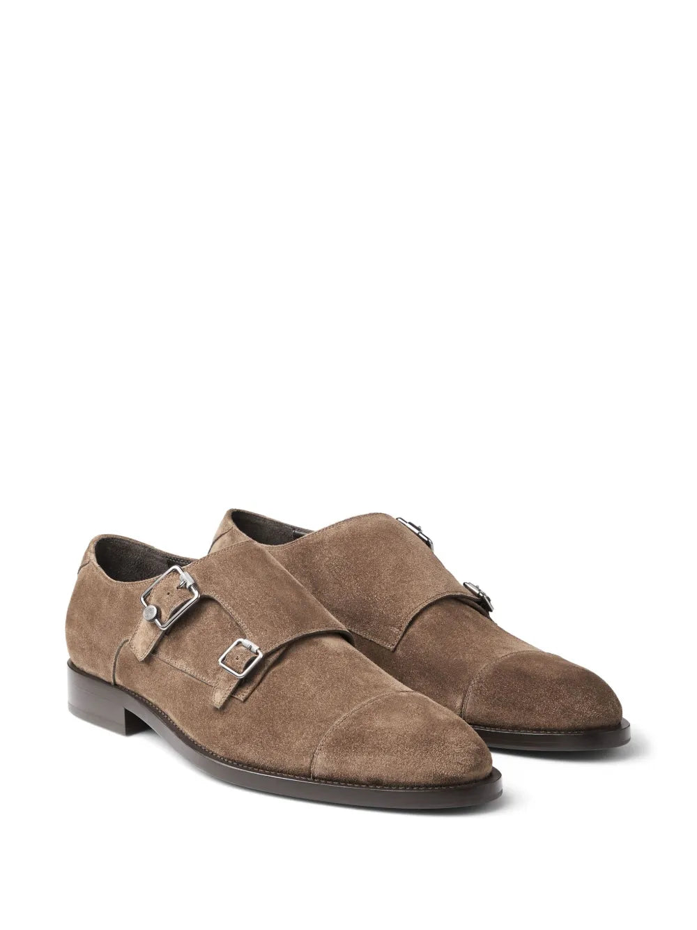 Jimmy Choo Finnion suede monk shoes