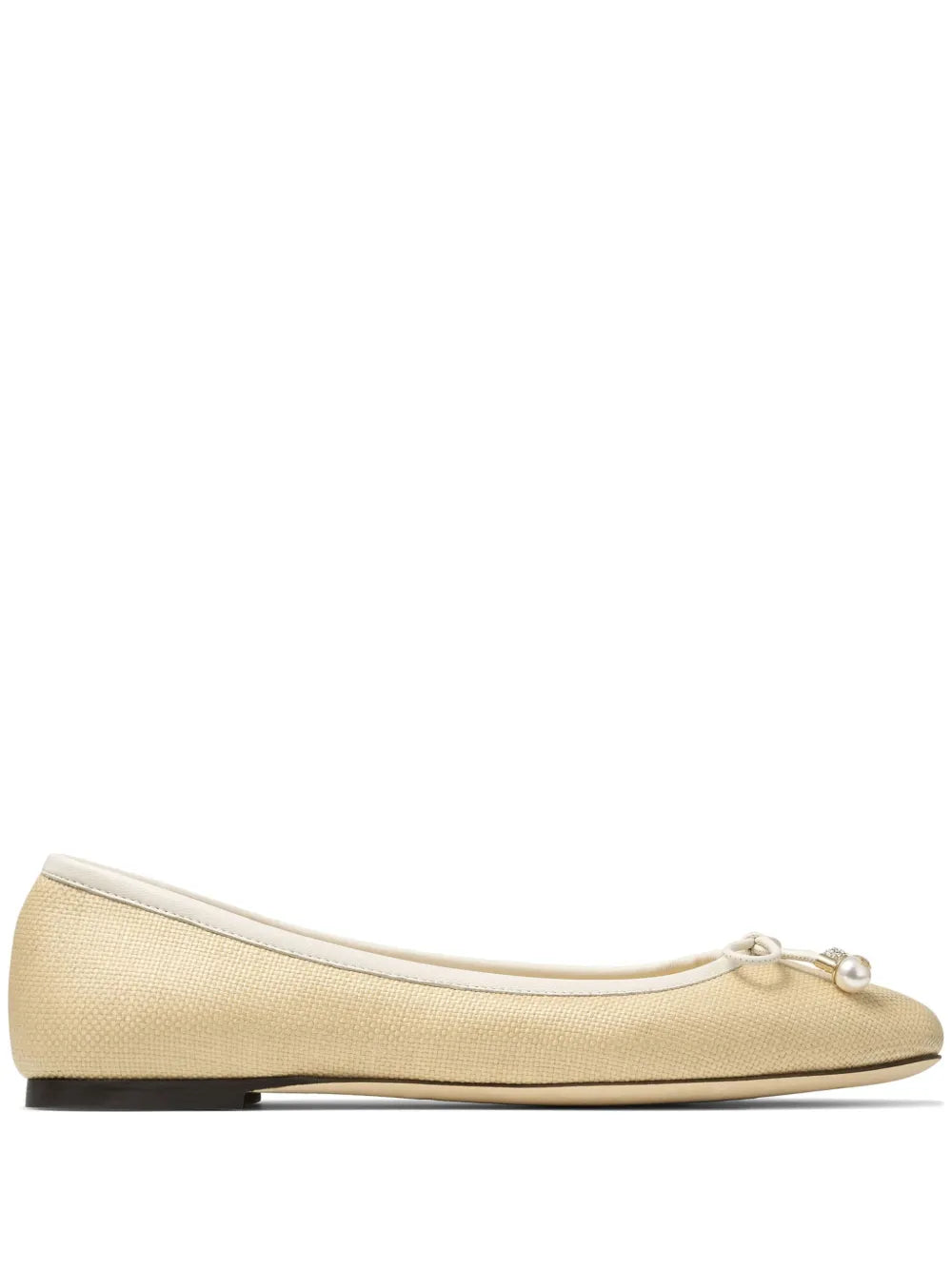 Jimmy Choo Elme bow ballerina shoes