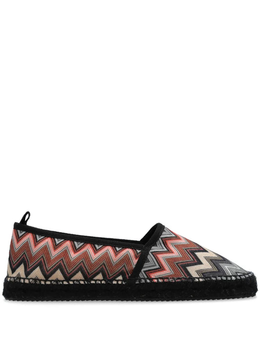 Missoni zigzag-woven espadrilles
