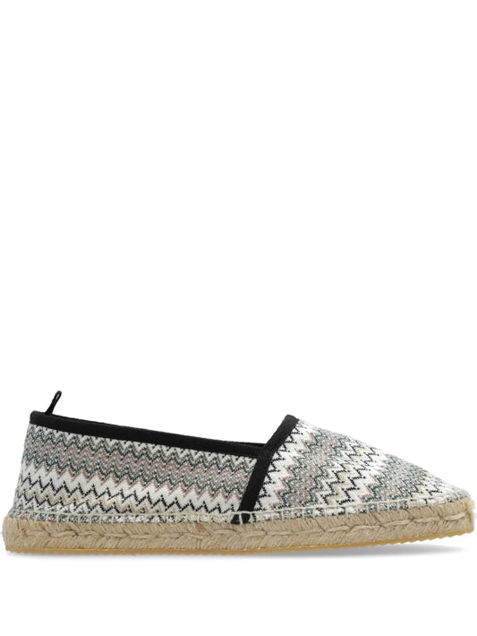 Missoni zigzag-woven espadrilles