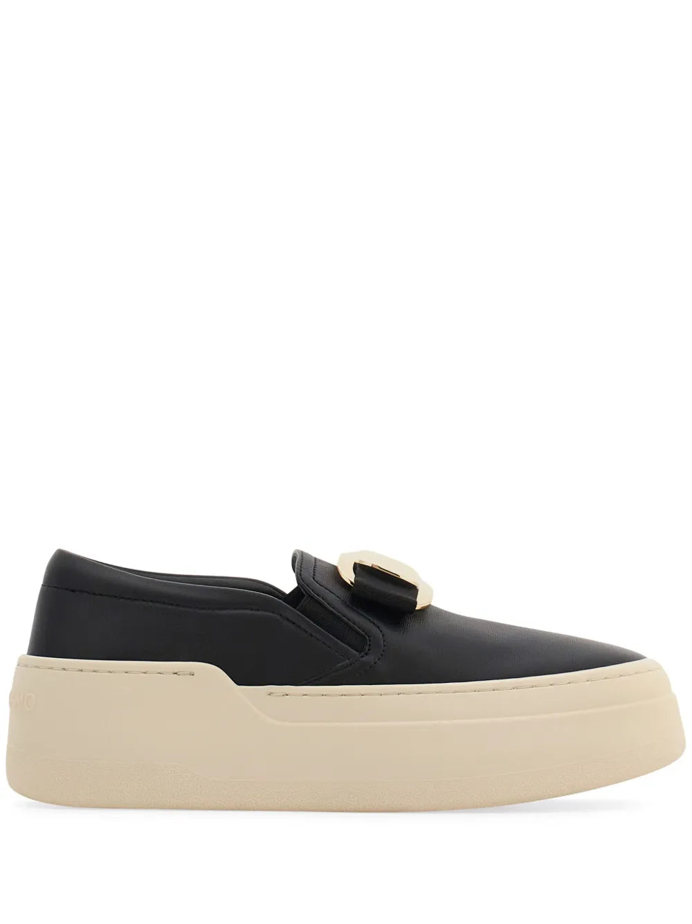Ferragamo New Vara plate slip-on sneakers