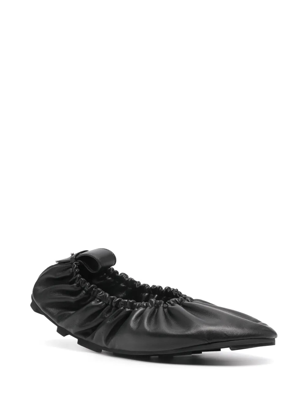 Medea leather ballerina shoes