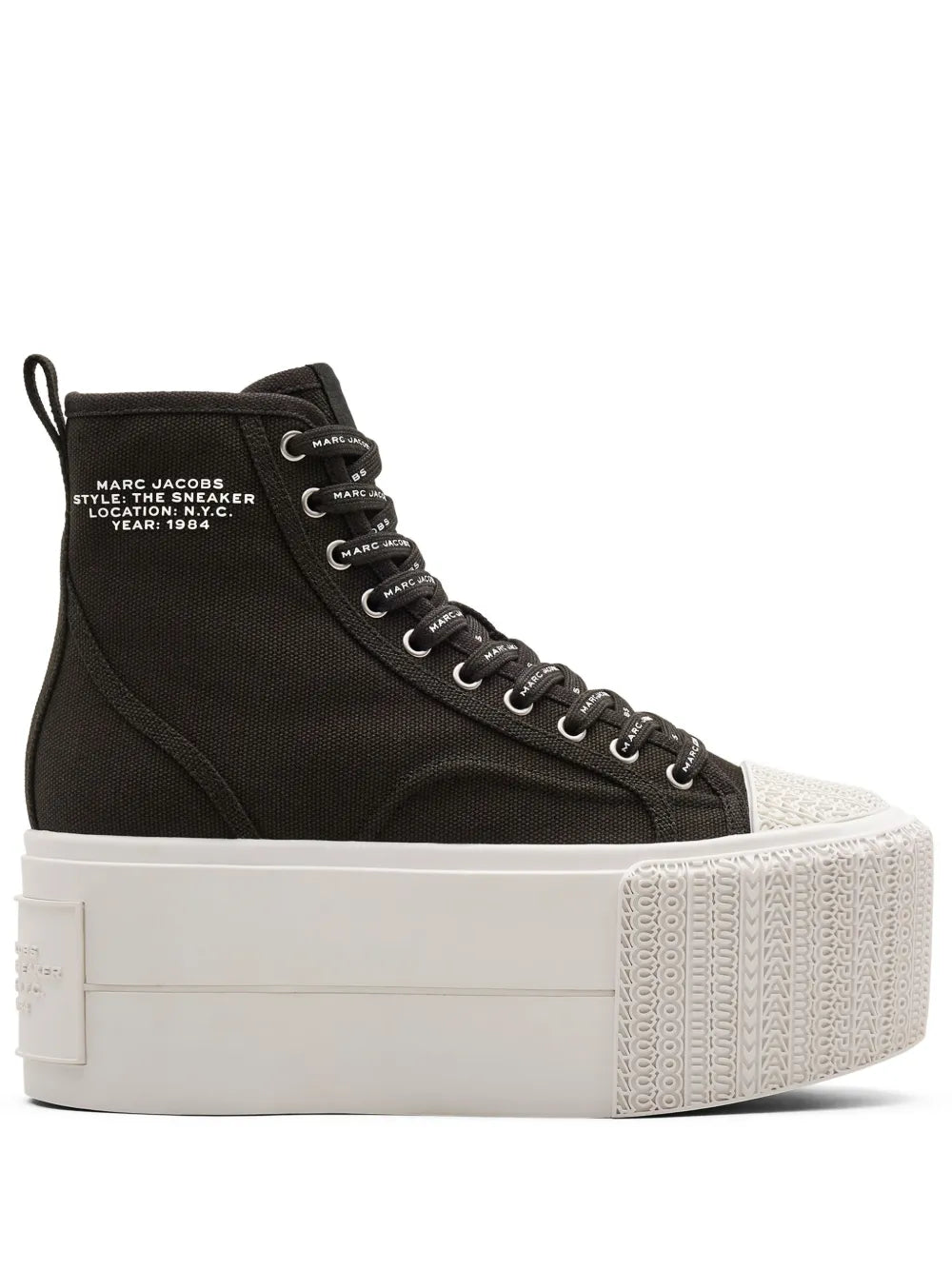 Marc Jacobs 75mm platform canvas sneakers