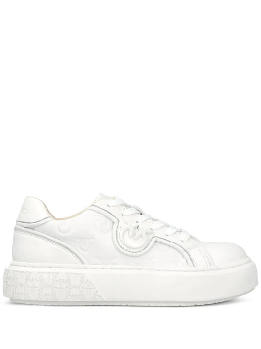 PINKO Yoko leather sneakers