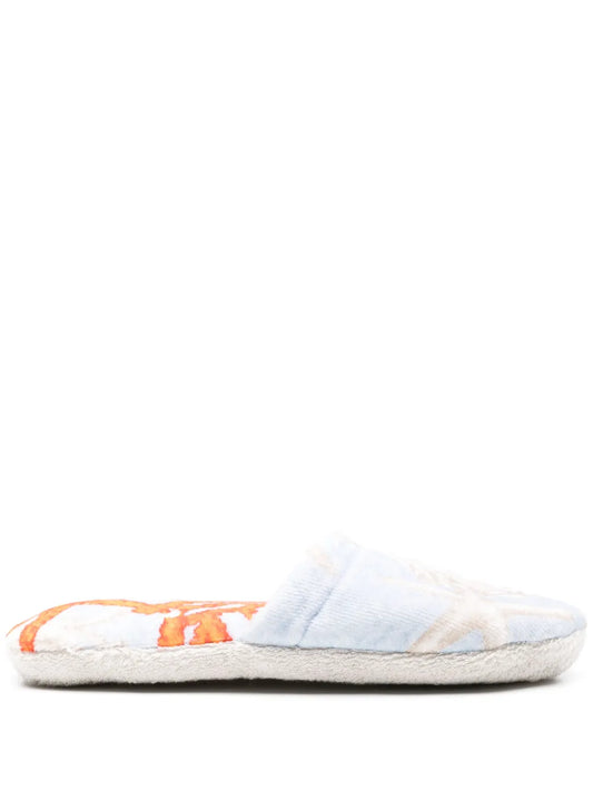 Versace Barocco Sea slippers