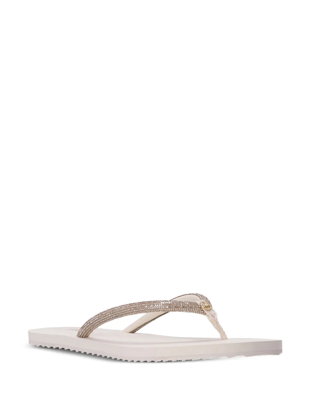 Michael Kors Jinx crystal-embellished flip-flops