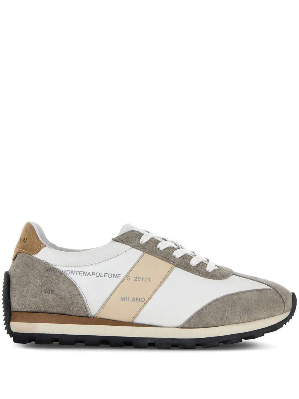 Hogan H671 panelled leather sneakers