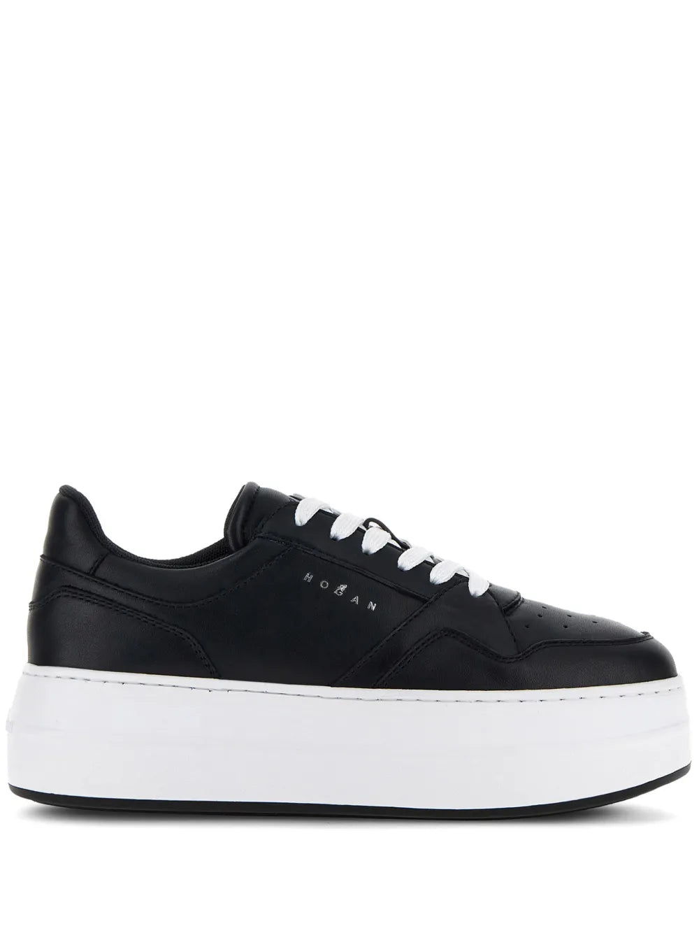 Hogan H670 flatform leather sneakers