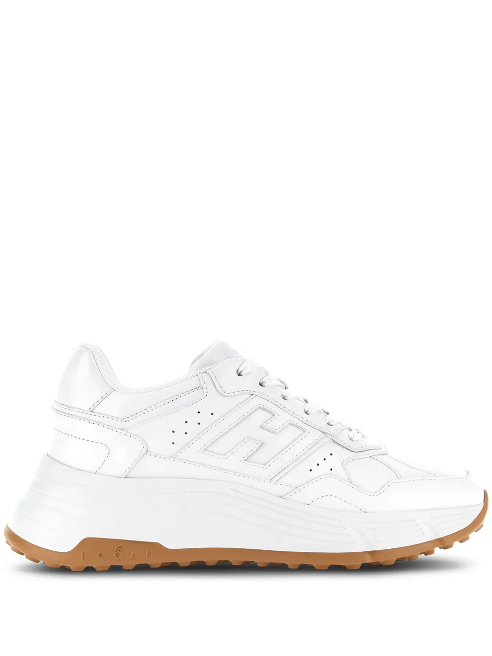 Hogan panelled leather sneakers