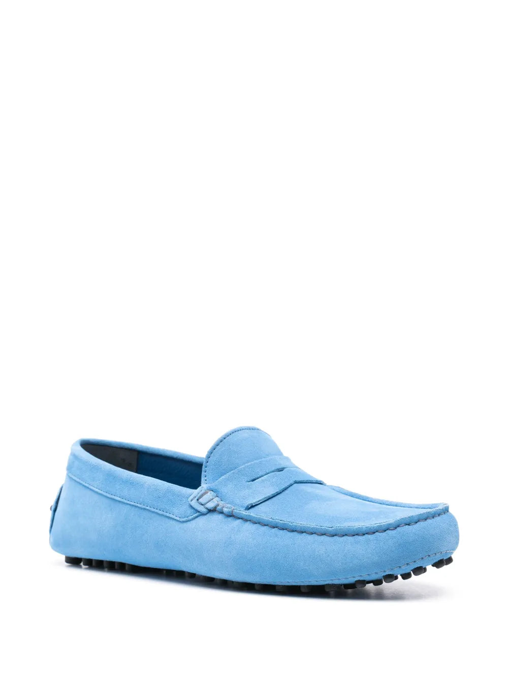 Scarosso Michael suede penny loafers