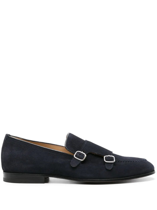 Scarosso Ernesto suede monk shoes