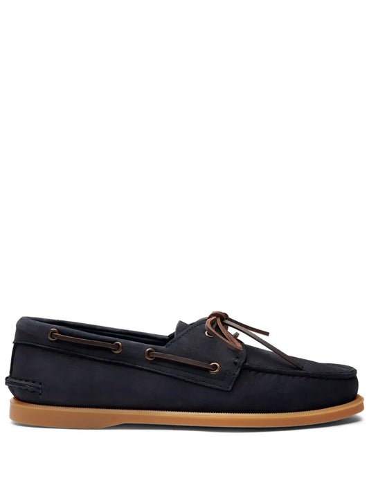 Scarosso Morgan leather boat shoes