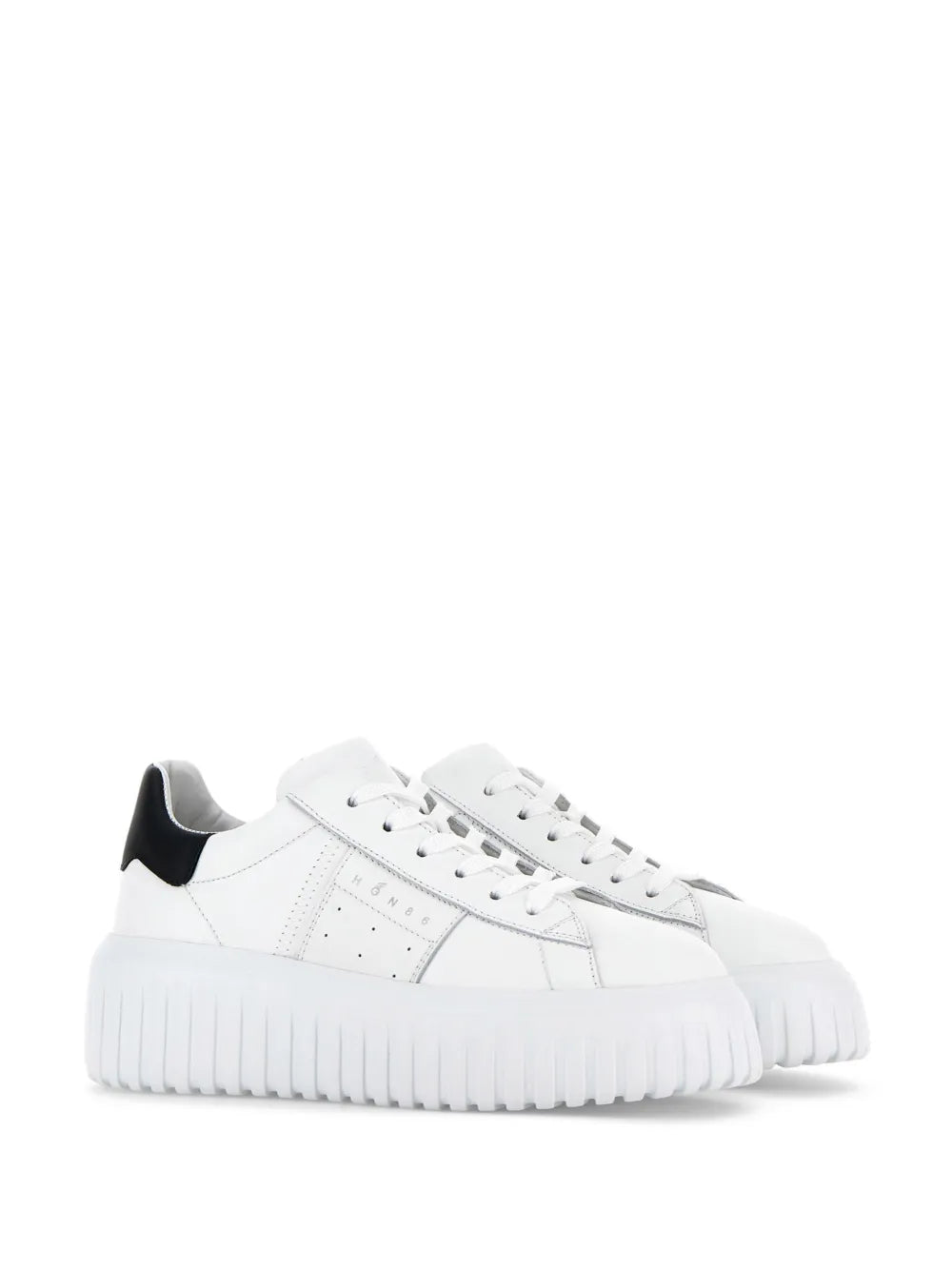 Hogan H-Stripes lace-up leather sneakers 