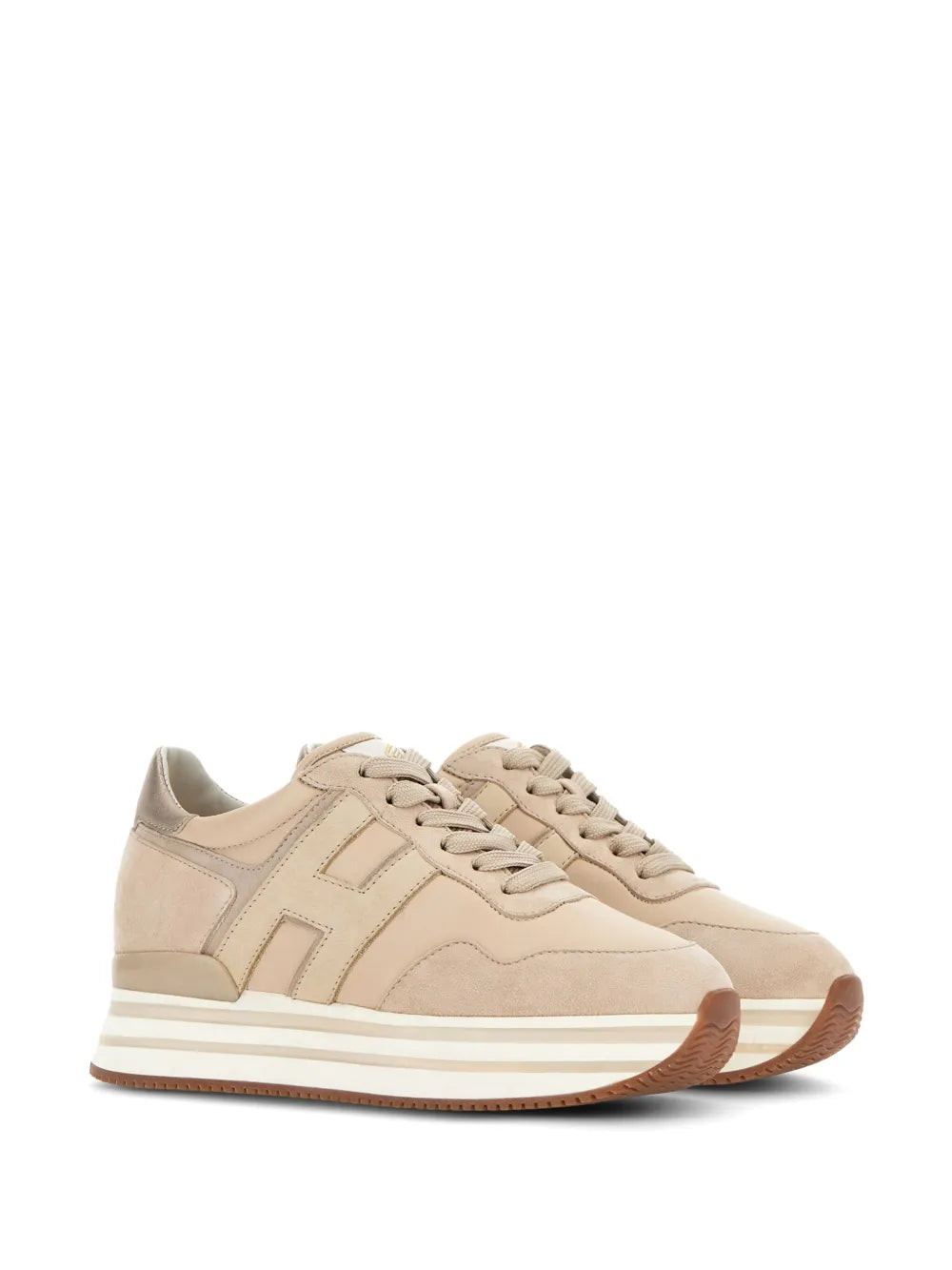 Hogan H483 Midi Platform lace-up sneakers