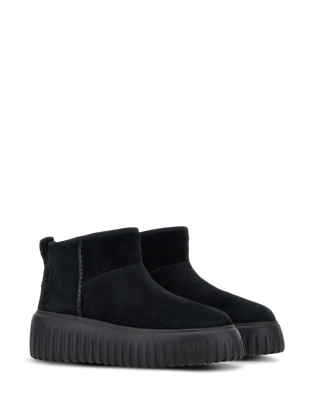 Hogan Basso logo-print boots 