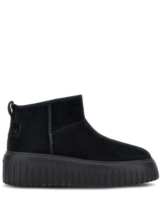 Hogan Basso logo-print boots 