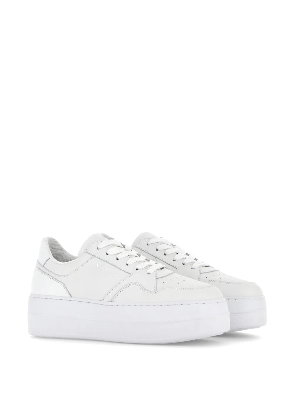 Hogan H670 flatform leather sneakers