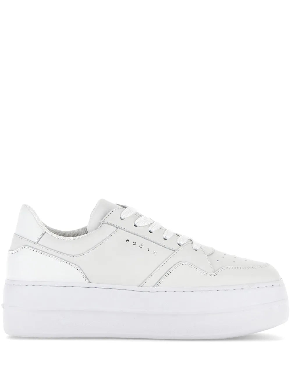 Hogan H670 flatform leather sneakers