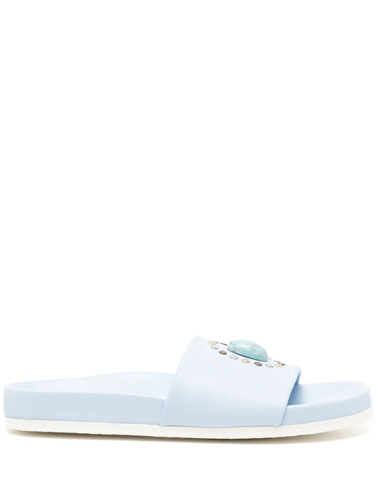 Madison.Maison Athena Sky Blue Open Toe Sandal