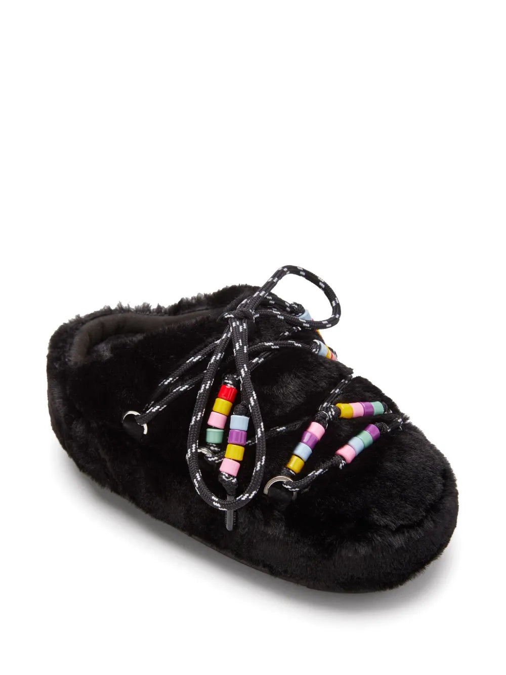 Moon Boot bead detailing slippers