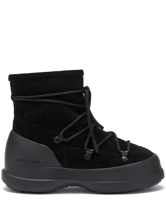 Moon Boot Luna lace-up suede boots