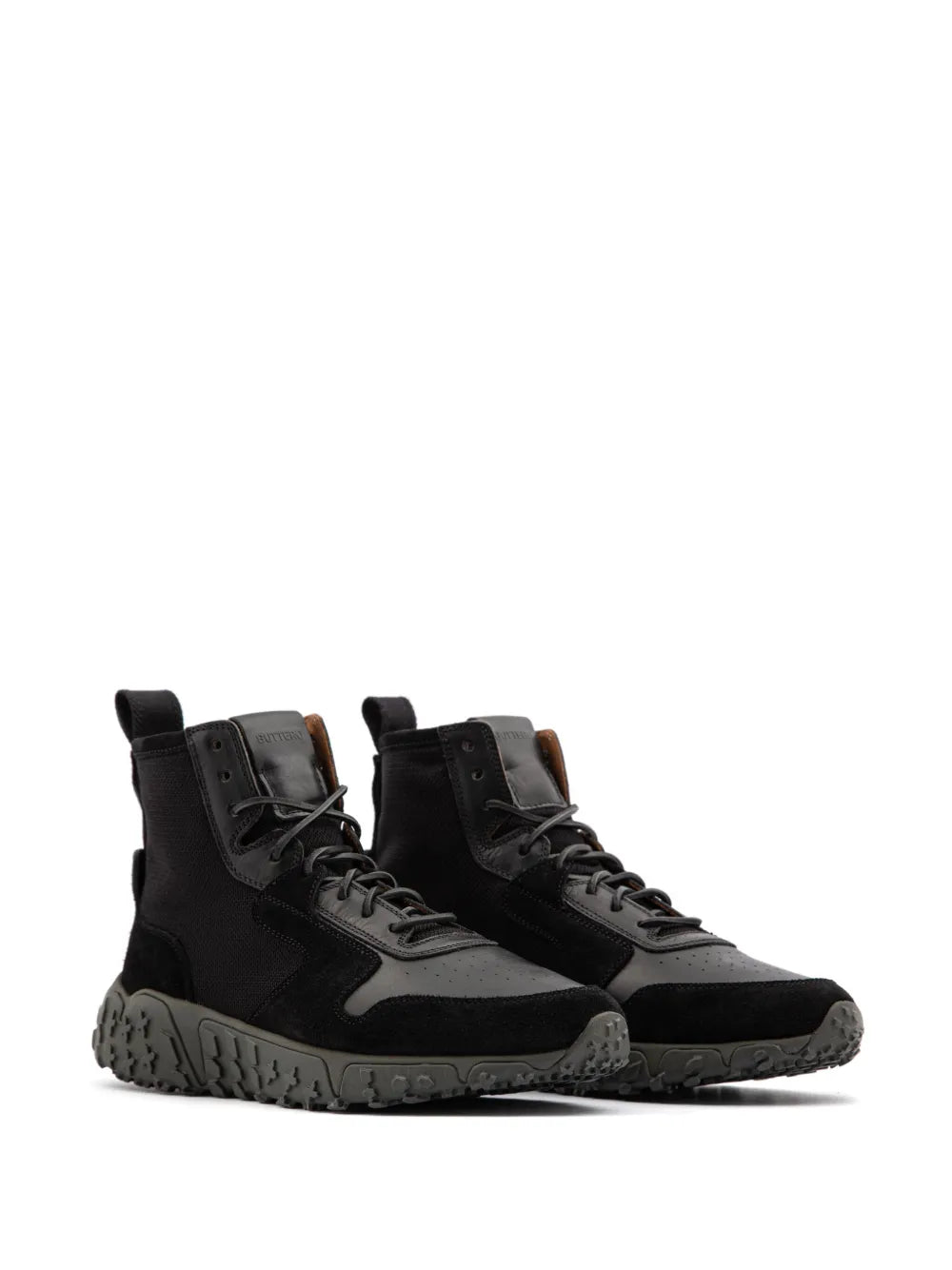 Buttero panelled ankle boots