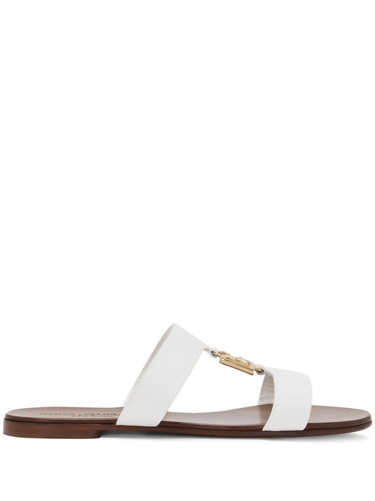 Dolce & Gabbana Bianca leather sandals