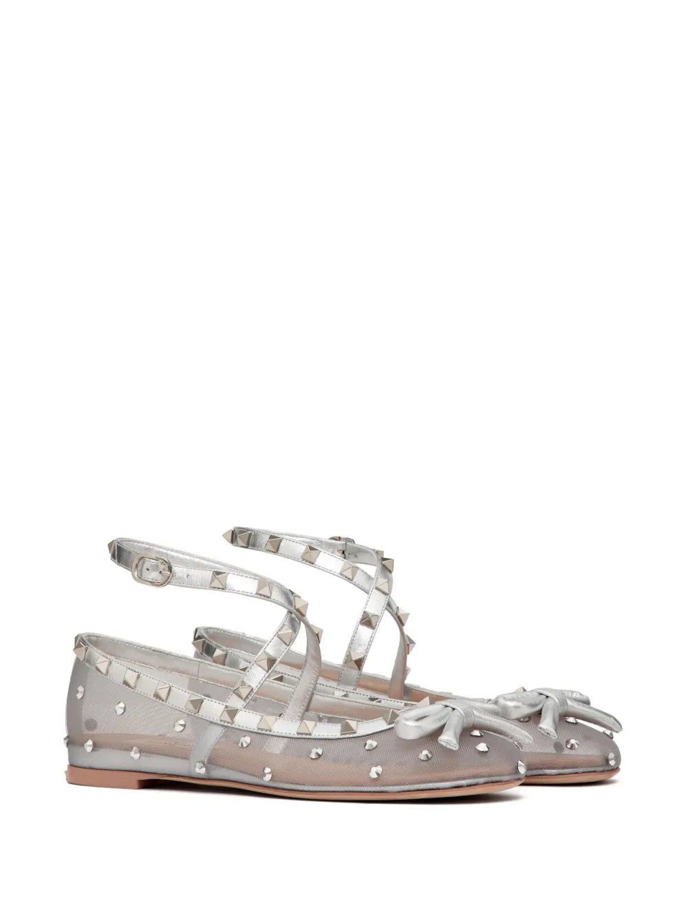Valentino Garavani Rockstud ballerina shoes 
